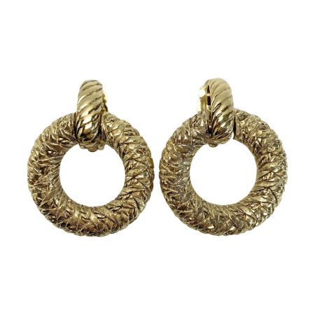  Yves Saint Laurent イブサンローラン イヤリング ゴールド アクセサリー メッキ