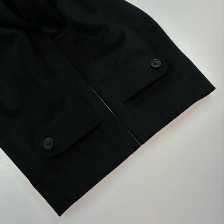 LIMITED EDITION カシミアコート カシミヤ100% 無地 SIZE 25-30-6302 ブラック レディース衣料