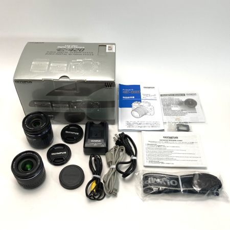  OLYMPUS オリンパス E-420 Wズームキット デジタル一眼レフ 箱付き