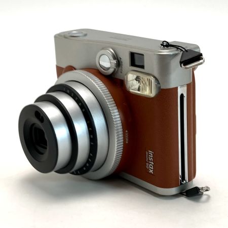  FUJIFILM フジフィルム インスタントカメラ instax mini 90 「チェキ」 ネオクラシック ブラウン