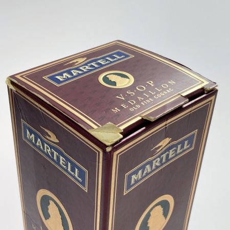  MARTELL マーテル VSOP メダイヨン 700ml 40度 コニャック ブランデー 古酒 MEDAILLON 箱有 未開栓
