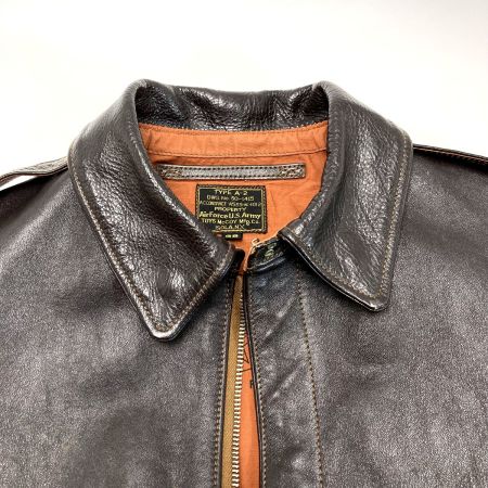  TOYS McCOY トイズマッコイ レザージャケット A-2 H.OKAMOTO ブラウン SIZE 38 メンズ