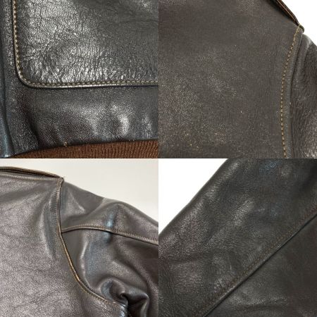  TOYS McCOY トイズマッコイ レザージャケット A-2 H.OKAMOTO ブラウン SIZE 38 メンズ