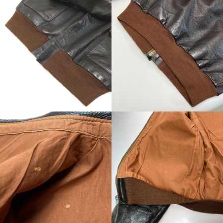  TOYS McCOY トイズマッコイ レザージャケット A-2 H.OKAMOTO ブラウン SIZE 38 メンズ