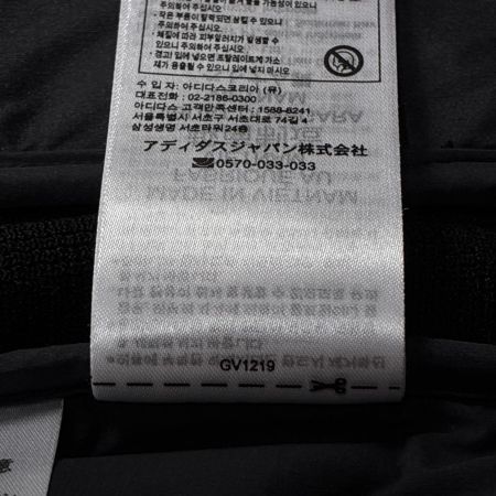 adidas アディダス ダウンベスト SIZE M GV1219 ブラック レディース