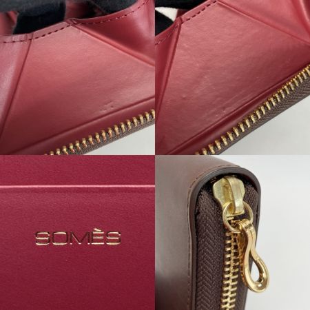  Somes Saddle ソメスサドル フリージアン ラウンドファスナー 長財布 FS-21 チョコレートブラウン レザー