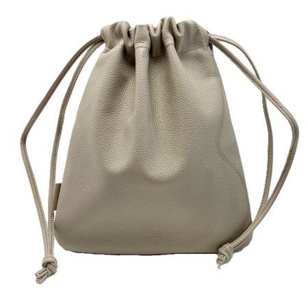  Somes Saddle ソメスサドル ピッコラ 巾着 PL-61 グレージュ 牛革