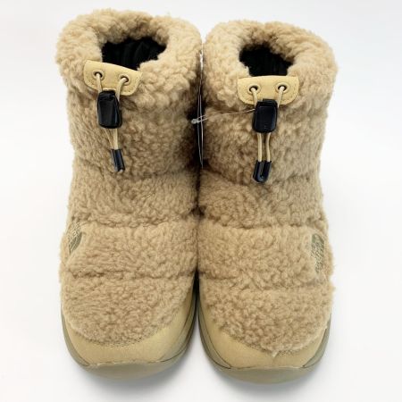  THE NORTH FACE ザノースフェイス ヌプシ ブーティ ショート フリース NF52578 ベージュ SIZE 25cm