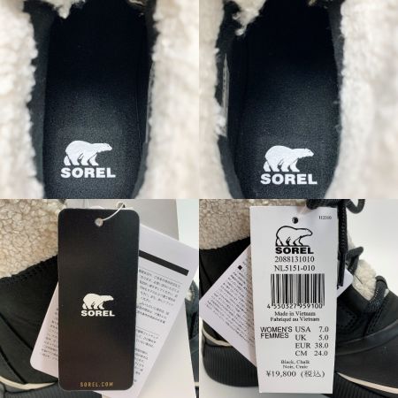  SOREL ソレル スノーブーツ  NL5151-010 ブラック SIZE 24cm レディース