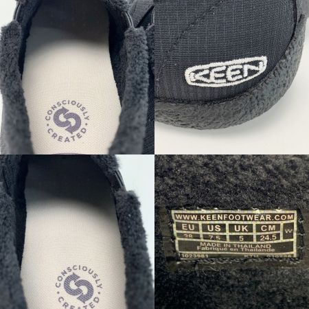  KEEN キーン スリッポン 1023981 ブラック SIZE 24.5cm