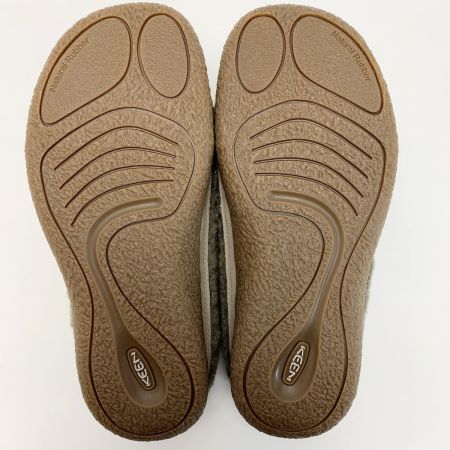  KEEN キーン ハウザー スリー スライド スリッポン 1031040 グレー SIZE 23cm