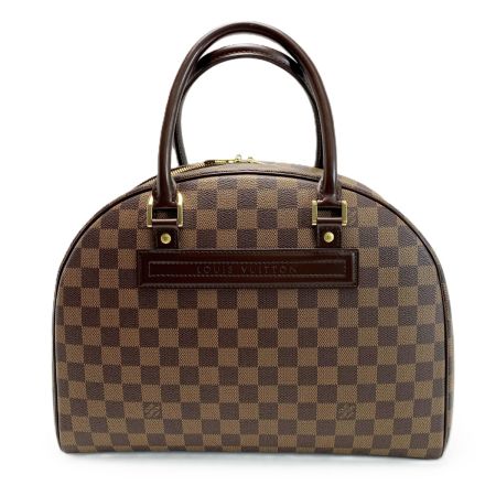  LOUIS VUITTON ルイヴィトン ダミエ ノリータ N41455 エベヌ ハンドバッグ