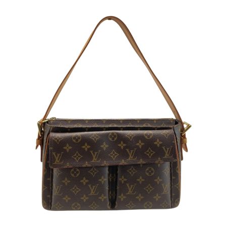  LOUIS VUITTON ルイヴィトン モノグラム ヴィバシテGM M51163 ショルダーバッグ 布袋有