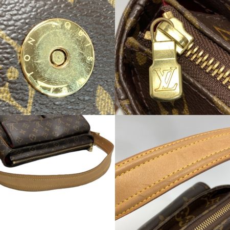  LOUIS VUITTON ルイヴィトン モノグラム ヴィバシテGM M51163 ショルダーバッグ 布袋有