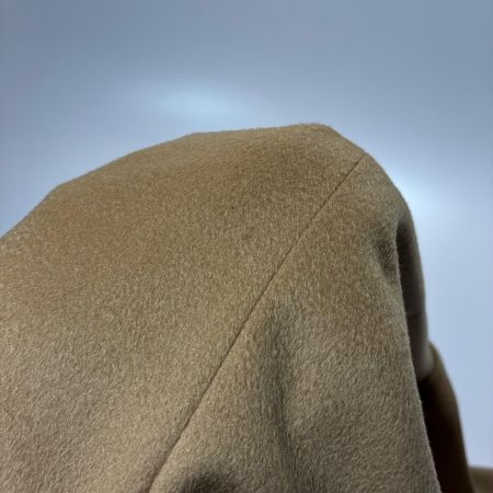 GRADE グレード カシミヤコート カシミヤ100% 無地 25650425 カーキ レディース 11号 ファー付き襟