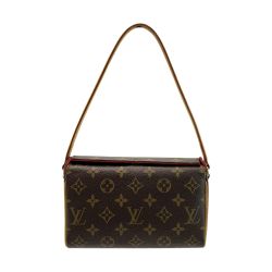 ☆☆ LOUIS VUITTON ルイヴィトン モノグラム キャンバス レシタル M51900 バッグ レディース Bランク