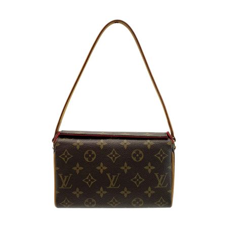  LOUIS VUITTON ルイヴィトン モノグラム キャンバス レシタル M51900 バッグ レディース