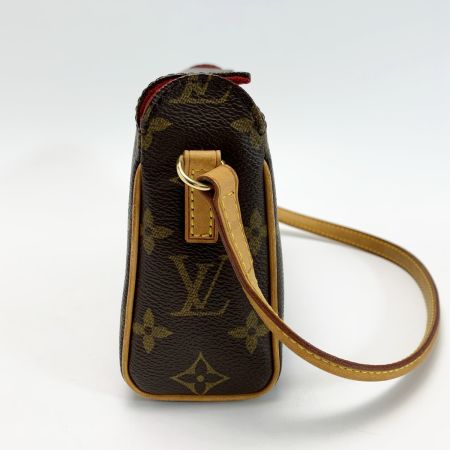  LOUIS VUITTON ルイヴィトン モノグラム キャンバス レシタル M51900 バッグ レディース