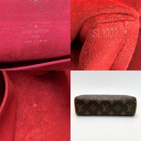  LOUIS VUITTON ルイヴィトン モノグラム キャンバス レシタル M51900 バッグ レディース
