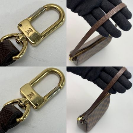  LOUIS VUITTON ルイヴィトン ダミエ トゥルースメイクアップ N51982 アクセサリーポーチ 