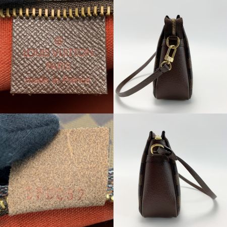  LOUIS VUITTON ルイヴィトン ダミエ トゥルースメイクアップ N51982 アクセサリーポーチ 