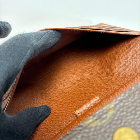 LOUIS VUITTON ルイヴィトン モノグラム ポルト トレゾール インターナショナル M61215 3つ折り財布 レディース