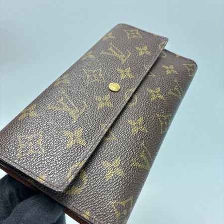 LOUIS VUITTON ルイヴィトン モノグラム ポルト トレゾール インターナショナル M61215 3つ折り財布 レディース