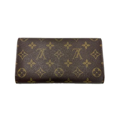 LOUIS VUITTON ルイヴィトン モノグラム ポルト トレゾール インターナショナル M61215 3つ折り財布 レディース