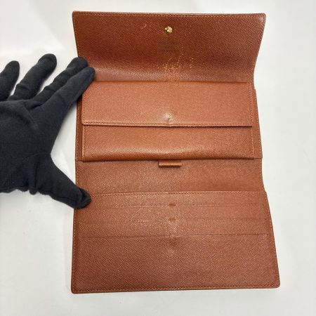 LOUIS VUITTON ルイヴィトン モノグラム ポルト トレゾール インターナショナル M61215 3つ折り財布 レディース