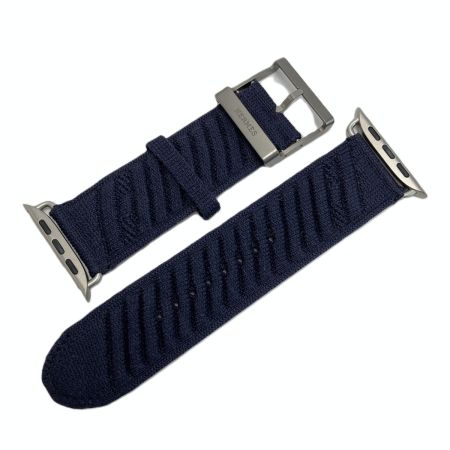  HERMES エルメス Apple Watch シンプルトゥール 49mm ストラップ ブルーニュイ 箱有 Hermès Ultra 2