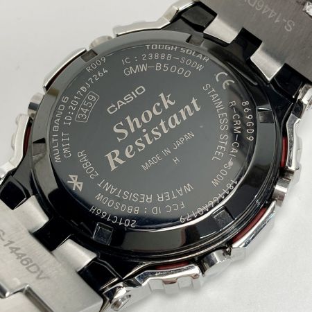 CASIO カシオ G-SHOCK フルメタル 5000シリーズ GMW-B5000D-1JF 電波ソーラー メンズ 腕時計 箱・取説有