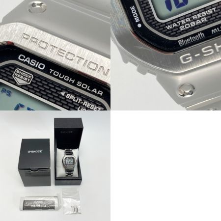  CASIO カシオ G-SHOCK フルメタル 5000シリーズ GMW-B5000D-1JF 電波ソーラー メンズ 腕時計 箱・取説有