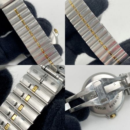  dunhill ダンヒル ミレニアム デイト シルバー クォーツ レディース 腕時計 millennium