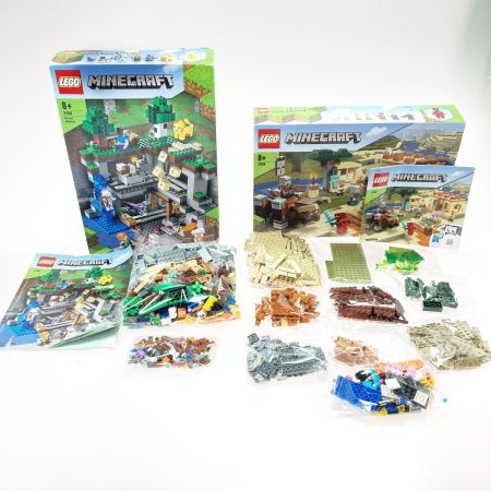  LEGO レゴ マインクラフト 最初の冒険 21169/イリジャーの襲撃 21160 セット ブロック マイクラ 箱有