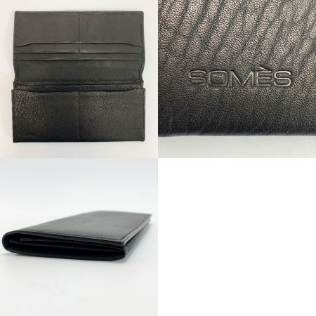  Somes Saddle ソメスサドル 長財布 PI-25 ブラック 札入れ 牛革 北海道ベビーカーフ