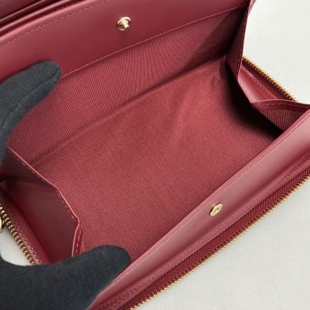  Somes Saddle ソメスサドル フリージアン ラウンドファスナー 長財布 FS-21 ワイン レザー