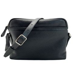 ☆☆ Somes Saddle ソメスサドル ショルダーバッグ キャバレッティ CI-02 ブラック 牛革 袋有 Bランク