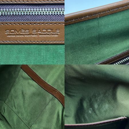  Somes Saddle ソメスサドル トートバッグ ブラウン レザー 布袋有