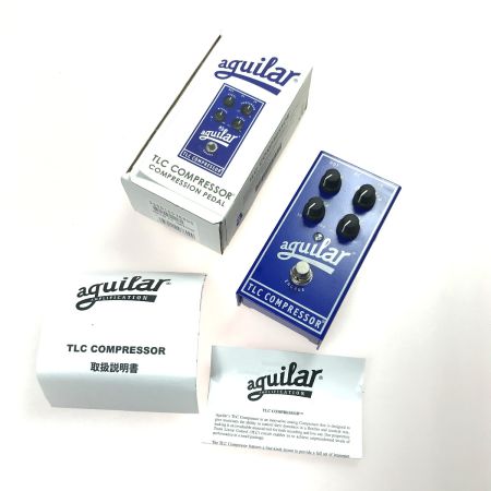  AGUILAR ベースエフェクター コンプレッサー TLC Compressor 箱・取説付 