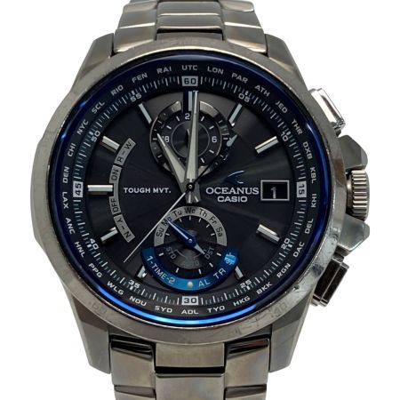  CASIO カシオ オシアナス OCW-T1000-1AJF ブラック 電波ソーラー メンズ 腕時計 OCEANUS