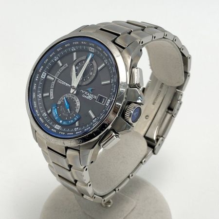  CASIO カシオ オシアナス OCW-T1000-1AJF ブラック 電波ソーラー メンズ 腕時計 OCEANUS