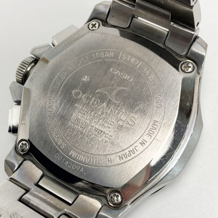  CASIO カシオ オシアナス OCW-T1000-1AJF ブラック 電波ソーラー メンズ 腕時計 OCEANUS