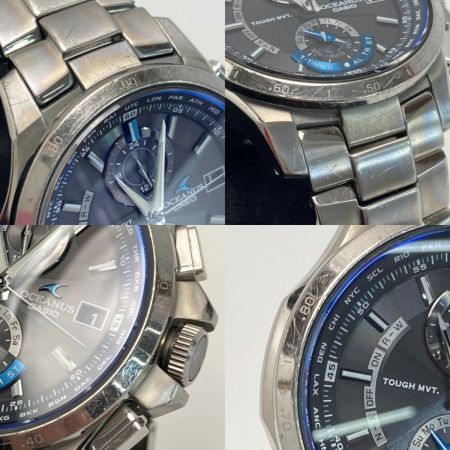  CASIO カシオ オシアナス OCW-T1000-1AJF ブラック 電波ソーラー メンズ 腕時計 OCEANUS