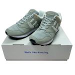 ☆☆ Sangacio にゅ～ず『GRAY』10周年限定モデル グレー スニーカー SIZE 27cm メンズ 箱有 Bランク