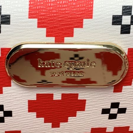 Kate Spade ケイトスペード ピクセル ハーツ ラージ トート KJ897 3580 1024 ポーチ 保存袋付