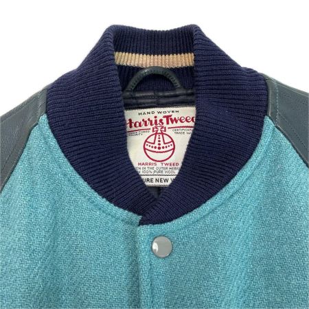  Paul Smith ポールスミス ジャケット スタジャン SIZE L Harris Tweed 433926 EM スカイブルー メンズ