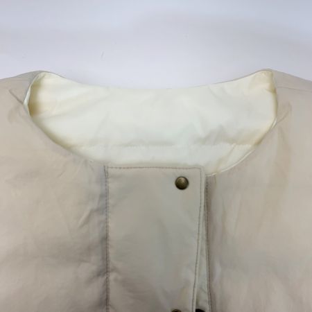  SHIPS シップス ダウンジャケット リバーシブル 314-16-0123 アイボリー  SIZE 36 レディース