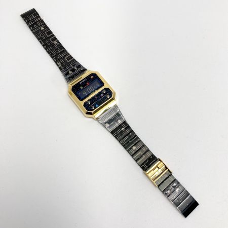  CASIO カシオ パックマン コラボレーションモデル A100WEPC-1BJR クォーツ メンズ 腕時計 PAC-MAN
