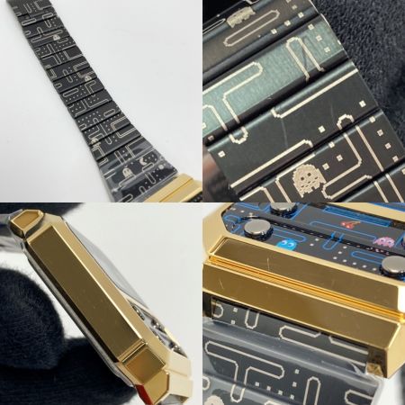  CASIO カシオ パックマン コラボレーションモデル A100WEPC-1BJR クォーツ メンズ 腕時計 PAC-MAN