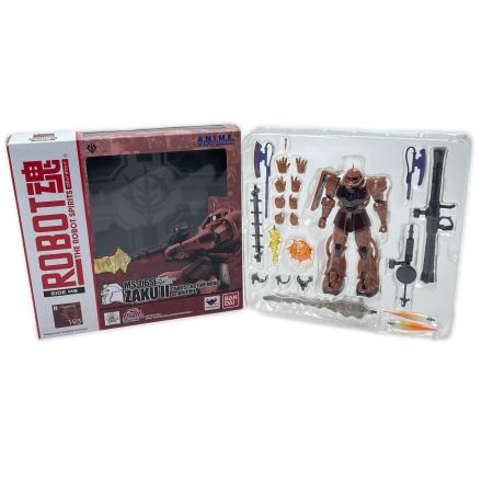  BANDAI バンダイ ROBOT魂 〈SIDE MS〉 MS-06S シャア専用ザク ver. A.N.I.M.E.  フィギュア 開封品